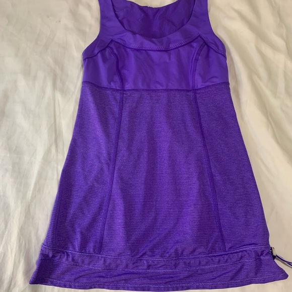 Lululemon Purple Athletic Tank Top - Picture 1 of 5